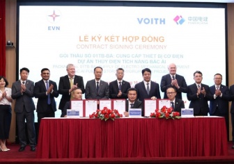 EVN ký hợp đồng hơn 4.400 tỷ đồng cung cấp thiết bị cho dự án thủy điện tích năng Bác Ái