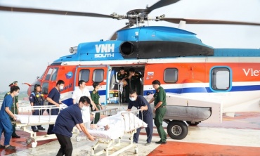 TP HCM sẽ có trực thăng cứu thương cho người dân
