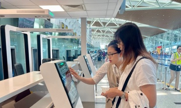 Nhà ga quốc tế Đà Nẵng triển khai hệ thống gửi hành lý tự động