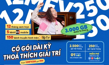 Đại tiệc data, tối đa quyền lợi từ các gói cước của MobiFone