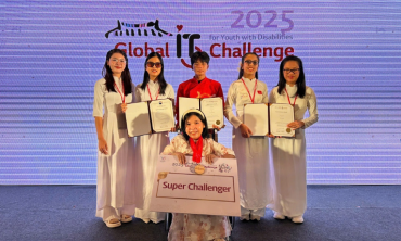 Việt Nam thắng lớn tại cuộc thi công nghệ thông tin cho người khuyết tật