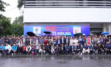 Lần đầu tiên tổ chức Olympic Trí tuệ nhân tạo dành cho sinh viên Việt Nam