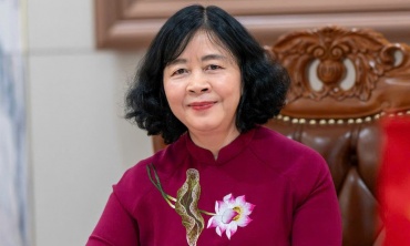 Bà Bùi Thị Minh Hoài làm Bí thư Đảng ủy MTTQ, các đoàn thể Trung ương