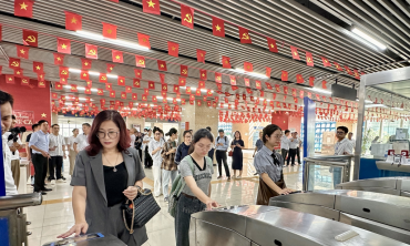 Tuyến metro Cát Linh-Hà Đông chuyển thẻ vé mới từ 18/11