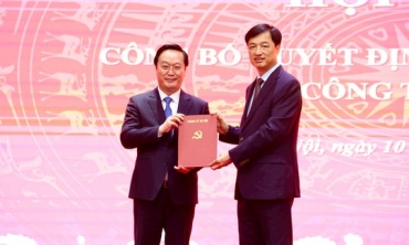 Bí thư Tỉnh ủy Nghệ An Nguyễn Đức Trung được điều động, chỉ định giữ chức Phó Bí thư Thành ủy Hà Nội