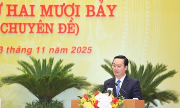 Tân Chủ tịch UBND thành phố Hà Nội công bố 5 trọng tâm phát triển Thủ đô