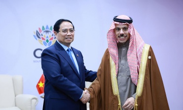 Thủ tướng Phạm Minh Chính tiếp Bộ trưởng Ngoại giao Saudi Arabia