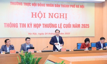 Kỳ họp thứ 28 HĐND TP. Hà Nội khóa XVI sẽ khai mạc ngày 26/11