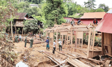 Phát động “Chiến dịch Quang Trung” xây dựng lại nhà ở sau thiên tai tại miền Trung