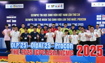 Các đoàn hoàn tất thủ tục, sẵn sàng bước vào OLP’25 - PROCON - ICPC Asia HoChiMinh City 2025