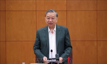 Tổng Bí thư Tô Lâm: Chuẩn bị thật tốt các điều kiện để tổ chức thành công Đại hội XIV của Đảng