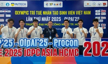 Chiến thắng bứt phá: IUH giành Giải Nhất AI Quốc gia