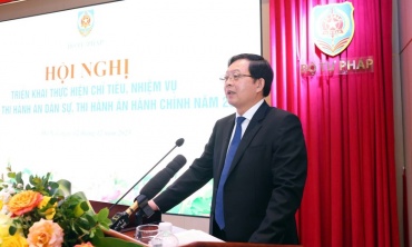 Phó Thủ tướng Hồ Quốc Dũng yêu cầu nâng hiệu quả thi hành án dân sự bằng kỷ cương, đổi mới và số hóa