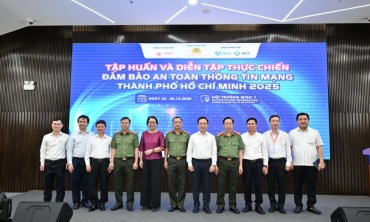 TP. Hồ Chí Minh diễn tập thực chiến an toàn thông tin mạng, bảo vệ không gian số