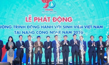 Phát động Chương trình đồng hành với sinh viên tài năng công nghệ năm 2026