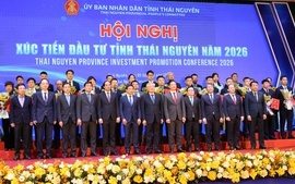 Phát biểu của Phó Thủ tướng Thường trực Nguyễn Hòa Bình tại Hội nghị Xúc tiến đầu tư tỉnh Thái Nguyên năm 2026