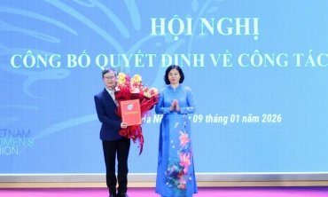 Ông Phí Quốc Thuyên được bổ nhiệm làm Tổng Biên tập Báo Phụ nữ Việt Nam