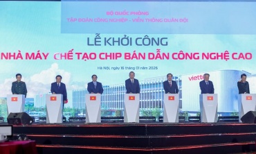 Thủ tướng: Nhà máy chế tạo chip bán dẫn công nghệ cao là mắt xích then chốt mà Việt Nam còn thiếu