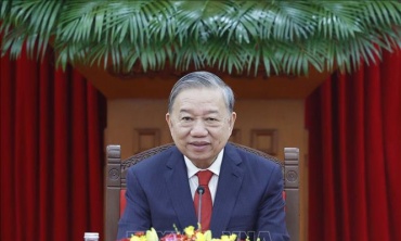 Tổng Bí thư Tô Lâm điện đàm với Tổng Bí thư, Chủ tịch nước Cộng hòa Nhân dân Trung Hoa Tập Cận Bình