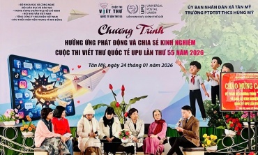Truyền cảm hứng viết thư UPU từ vùng cao Tuyên Quang