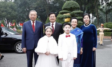 Tổng Bí thư, Chủ tịch nước Lào và Phu nhân rời Hà Nội, kết thúc chuyến thăm cấp Nhà nước đến Việt Nam