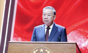 Tổng Bí thư Tô Lâm dự Lễ kỷ niệm 80 năm Ngày truyền thống lực lượng Tình báo CAND