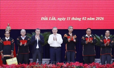 Tổng Bí thư Tô Lâm: Đắk Lắk phải xác lập vai trò đầu mối kết nối Tây Nguyên với Duyên hải Nam Trung Bộ