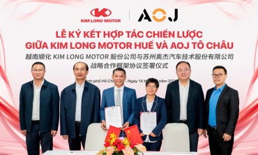 KIM LONG MOTOR và AOJ Tô Châu hợp lực nâng tầm công nghiệp ô tô Việt Nam