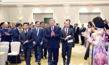 Tổng Bí thư Tô Lâm gặp gỡ bà con cộng đồng và các cơ quan đại diện Việt Nam tại Hoa Kỳ