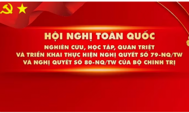 TRỰC TIẾP: Hội nghị toàn quốc quán triệt, triển khai thực hiện các Nghị quyết số 79 và 80 của Bộ Chính trị diễn ra sáng 25/2