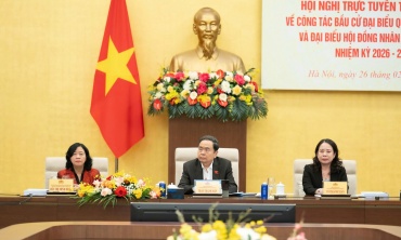 Hội nghị trực tuyến toàn quốc triển khai công tác bầu cử