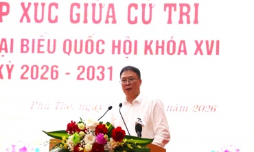 Bí thư Đảng ủy Liên hiệp Hội Việt Nam ứng cử đại biểu Quốc hội tại Phú Thọ