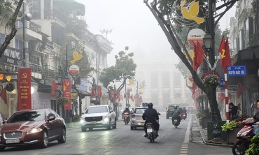 Ngày 5/3: Bắc Bộ sương mù, Nam Bộ chiều tối có mưa dông