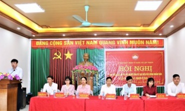 Lập Thạch - Phú Thọ: Ứng cử viên đại biểu HĐND tiếp xúc cử tri