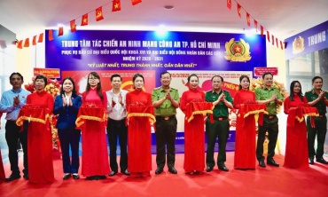 Công an TP. Hồ Chí Minh ra mắt Trung tâm Tác chiến An ninh mạng