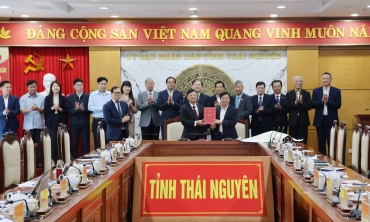 Thái Nguyên nhận chuyển giao Đề tài khoa học và công nghệ cấp Quốc gia