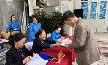 Kết thúc bầu cử, tỉ lệ cử tri cả nước tham gia bỏ phiếu đạt 99,68%