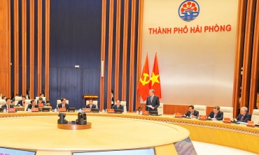 Tổng Bí thư Tô Lâm: Hải Phòng tiếp tục khẳng định vai trò trung tâm công nghiệp và cảng biển của cả nước