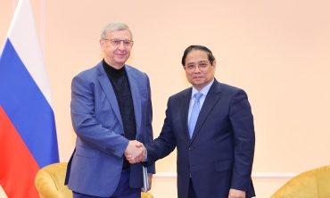 Thủ tướng Phạm Minh Chính hoan nghênh tập đoàn tư nhân lớn nhất Nga đầu tư vào Việt Nam