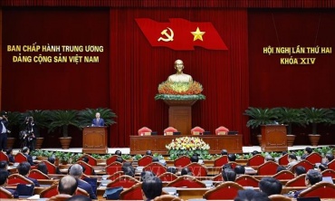 Thông báo hội nghị lần thứ hai Ban Chấp hành Trung ương Đảng khóa XIV