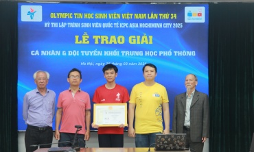 Top 15 tuyển chọn Olympic quốc tế môn Tin học 2026 lộ diện, quán quân đến từ Lâm Đồng