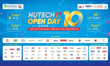 Trường Đại học Công nghệ TP.HCM (HUTECH) tổ chức HUTECH IT OPEN DAY lần thứ 10 với quy mô lớn nhất từ trước đến nay