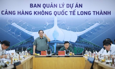 Thủ tướng Phạm Minh Chính: Khai thác thương mại sân bay Long Thành vào cuối năm 2026