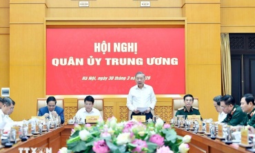 Tổng Bí thư Tô Lâm chủ trì Hội nghị Quân ủy Trung ương