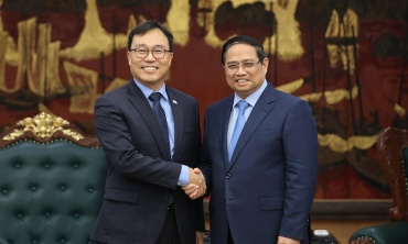 Thủ tướng Phạm Minh Chính tiếp Đại sứ Hàn Quốc