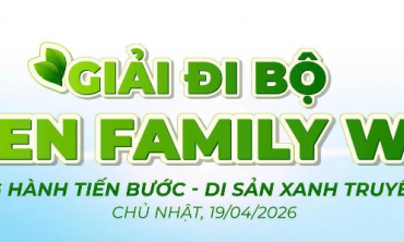 Vinhomes Green Paradise khởi động giải đi bộ trao “món quà sức khỏe” cho các gia đình đa thế hệ