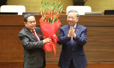 Đồng chí Trần Thanh Mẫn tái đắc cử chức vụ Chủ tịch Quốc hội