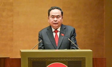 Chủ tịch Quốc hội Trần Thanh Mẫn: Trách nhiệm đặt lên vai Quốc hội và từng đại biểu Quốc hội là hết sức nặng nề nhưng cũng vô cùng vẻ vang