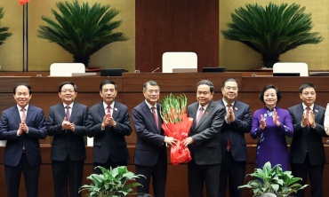 Quốc hội phê chuẩn bổ nhiệm 6 Phó Thủ tướng, các Bộ trưởng và thành viên Chính phủ