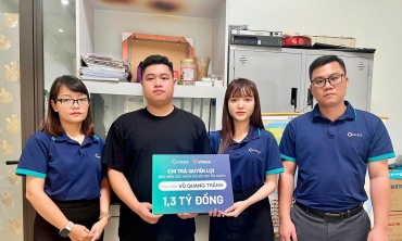 1,3 tỷ đồng được OPES chi trả cho chủ doanh nghiệp tại Hải Phòng sau biến cố mùng 1 Tết